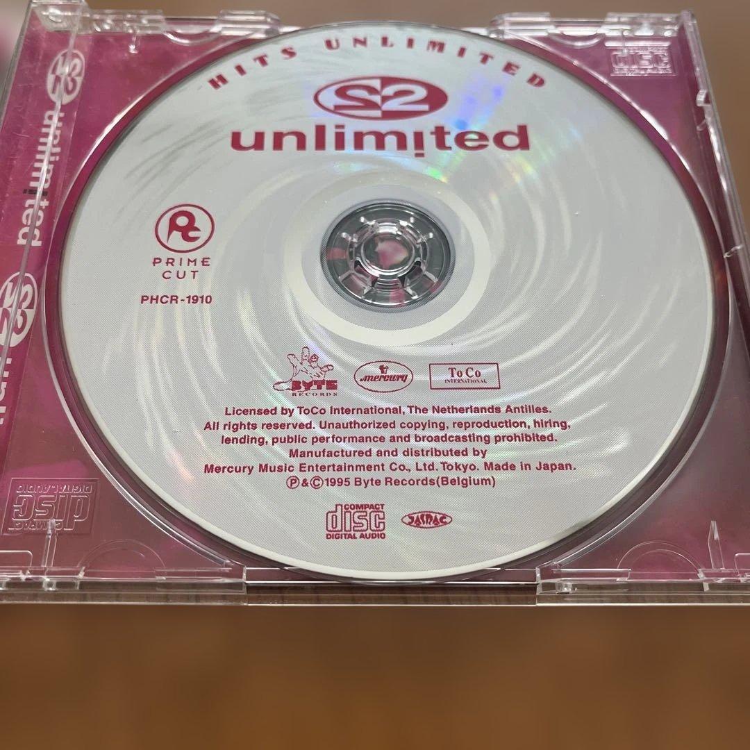 2 Unlimited Hits Unlimited CD Japan Press with OBI 1995 PHCR-1910 Greatest Hits