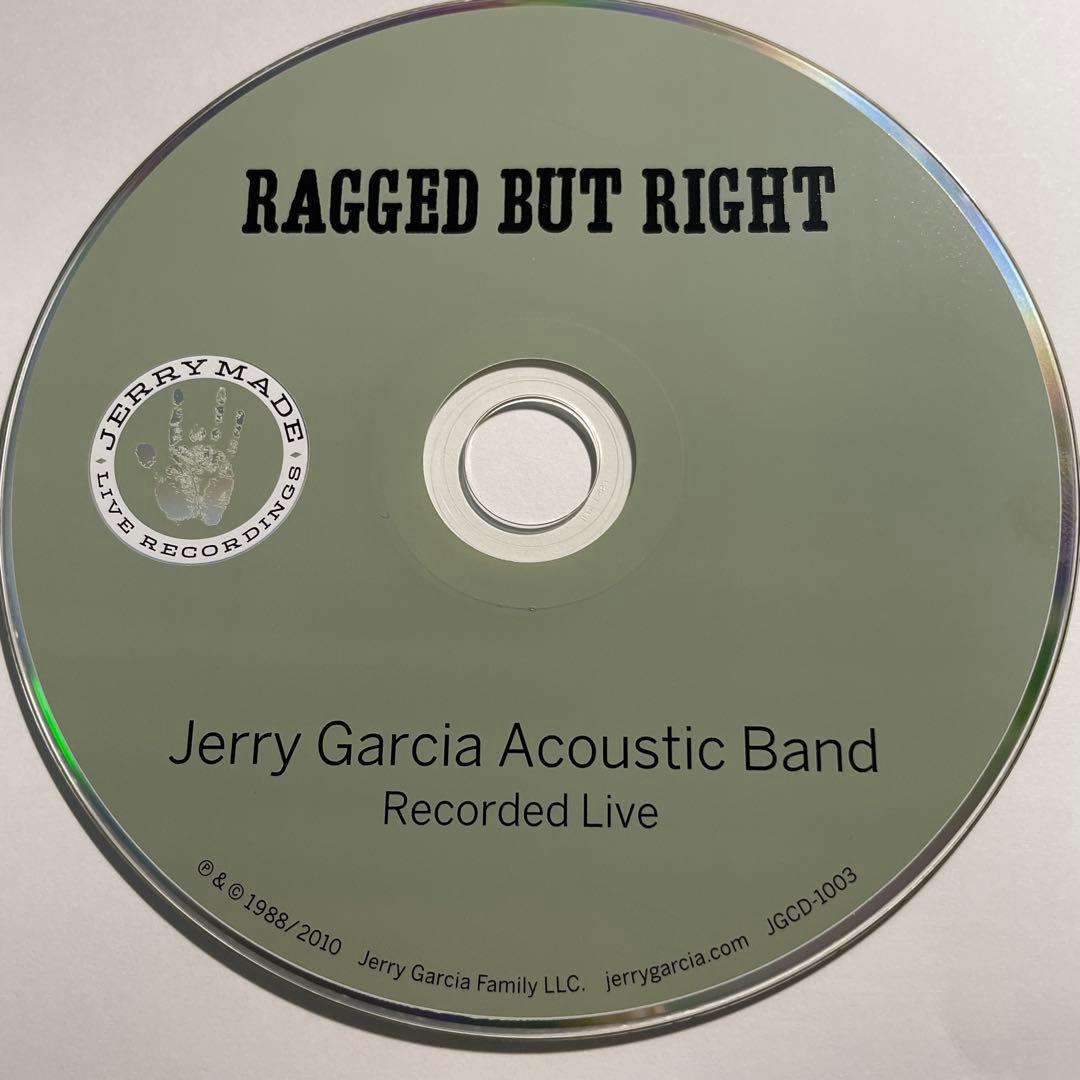 Jerry Garcia Acoustic Band - Ragged But Right CD 2010 Japan Press Live Folk