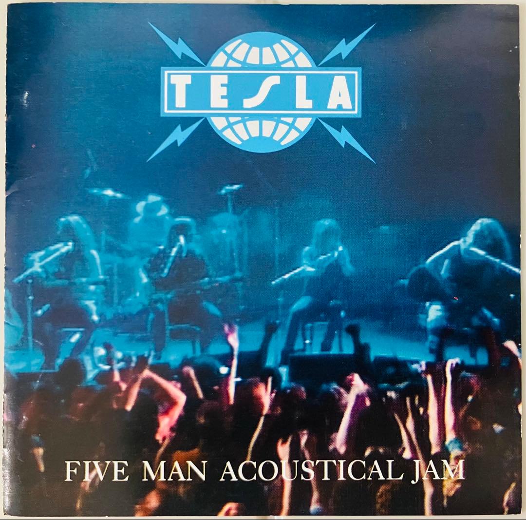 Tesla - Five Man Acoustical Jam CD Japan Press 1991 Import Hard Rock