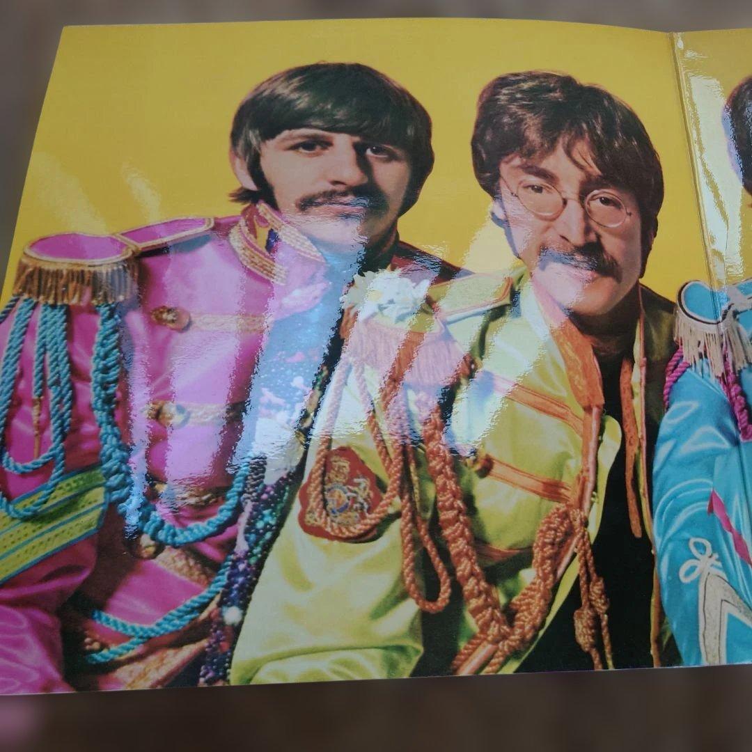 UK Beatles Sgt. Pepper's Lonely Hearts Club 1967 3rd Stereo Vinyl Record, Near M | Japansoundstore
