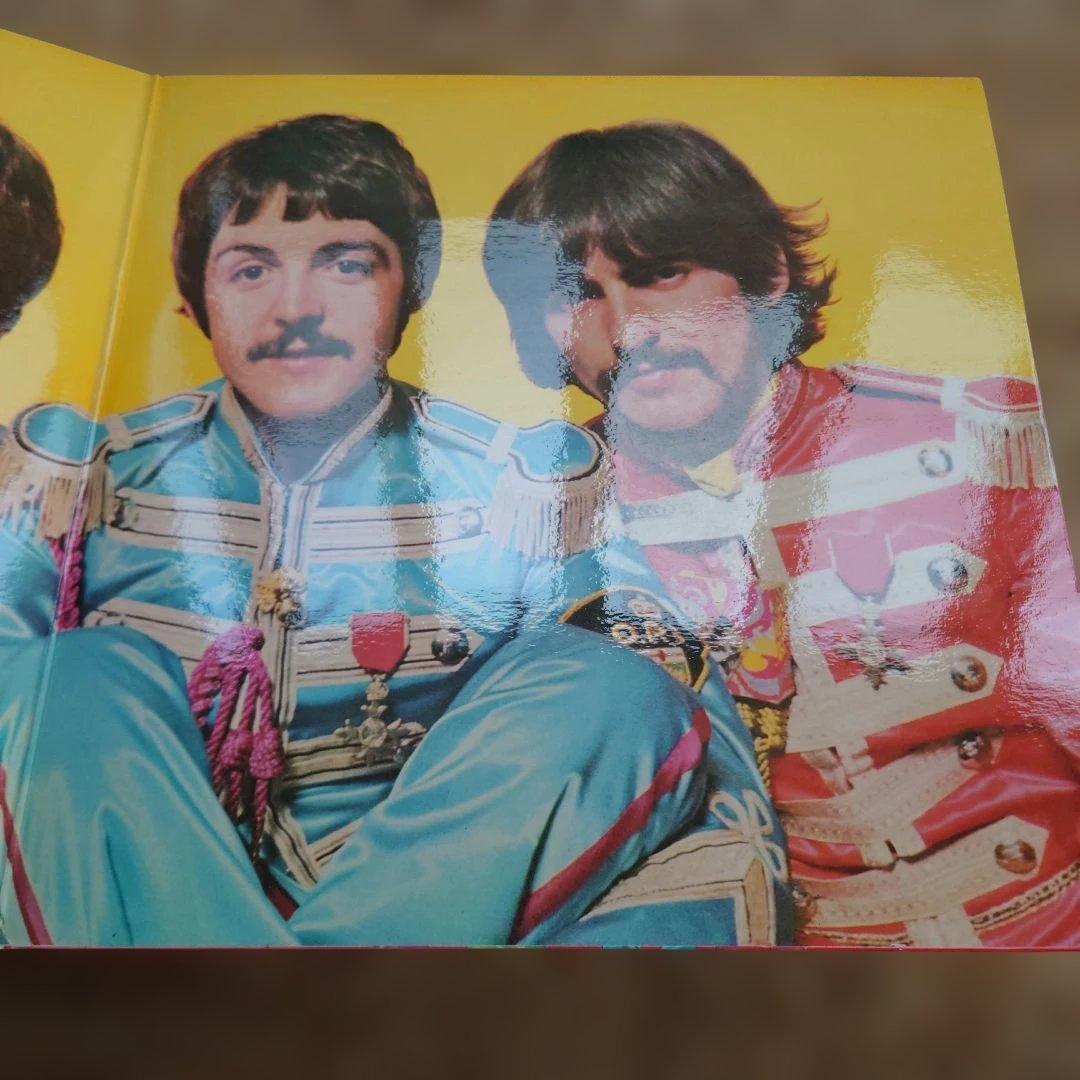UK Beatles Sgt. Pepper's Lonely Hearts Club 1967 3rd Stereo Vinyl Record, Near M | Japansoundstore