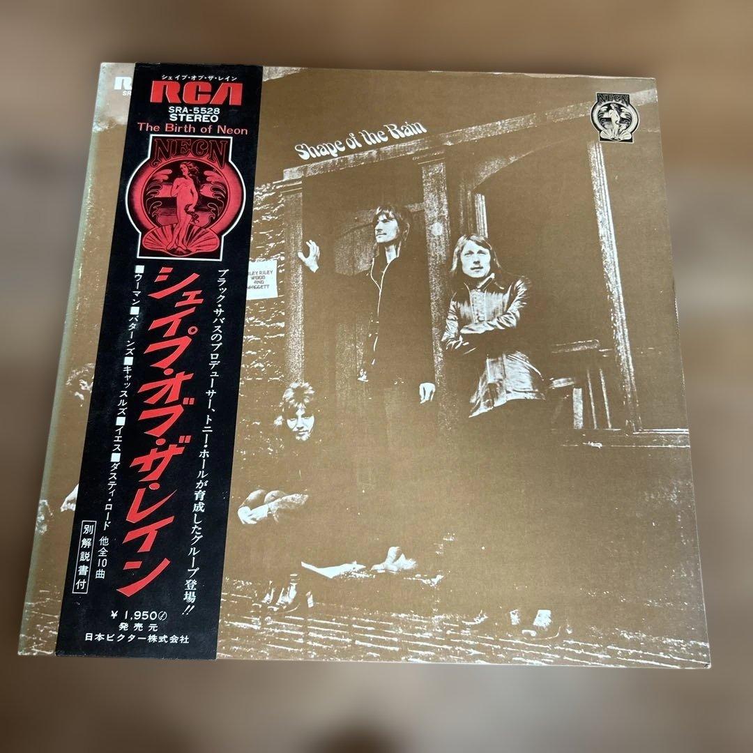 Shape of the Rain - The Birth of Neon Vinyl LP Japan Pressing SRA-5528