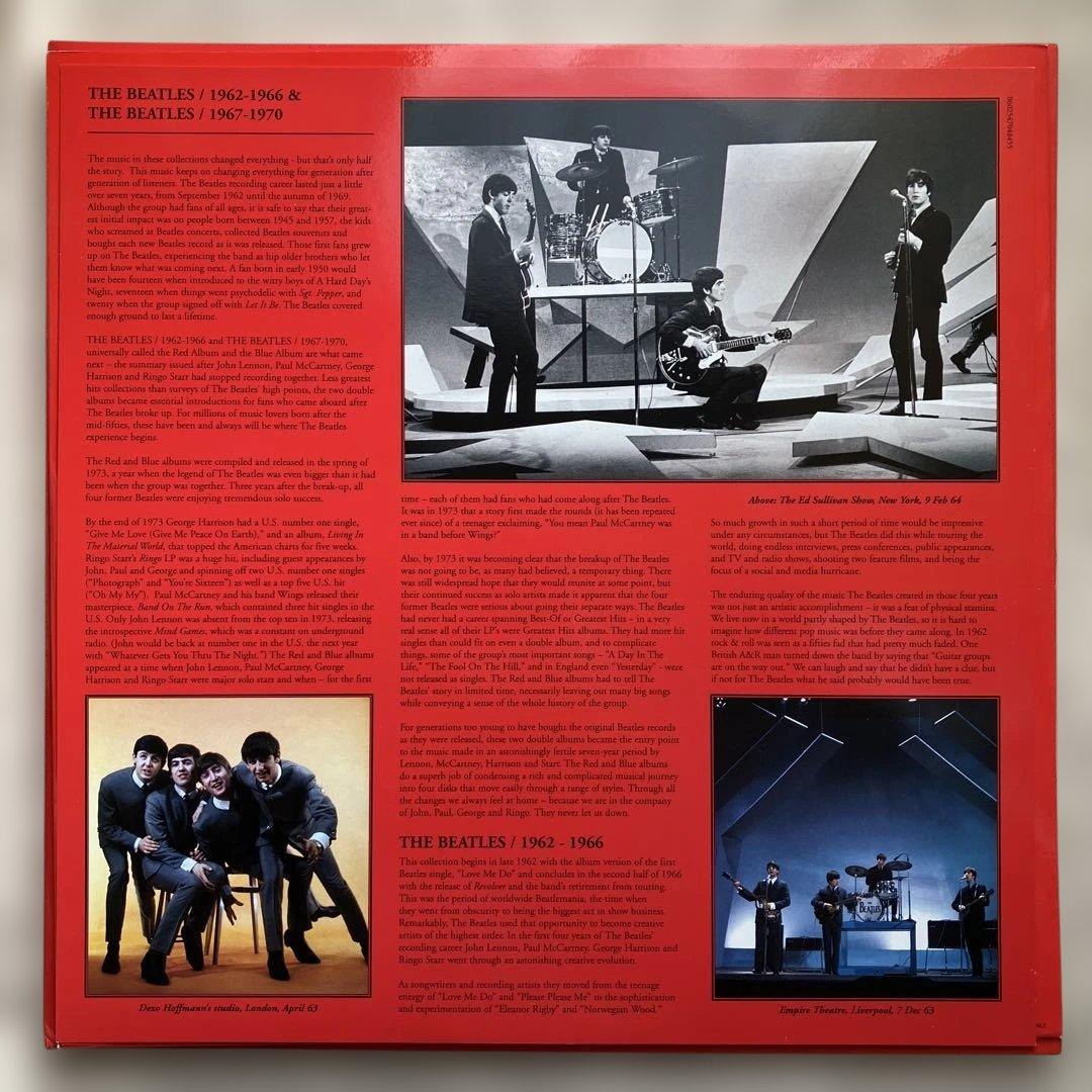 The Beatles 1962-1966 2LP Red Album De Agostini 180g Vinyl Compilation Pressing