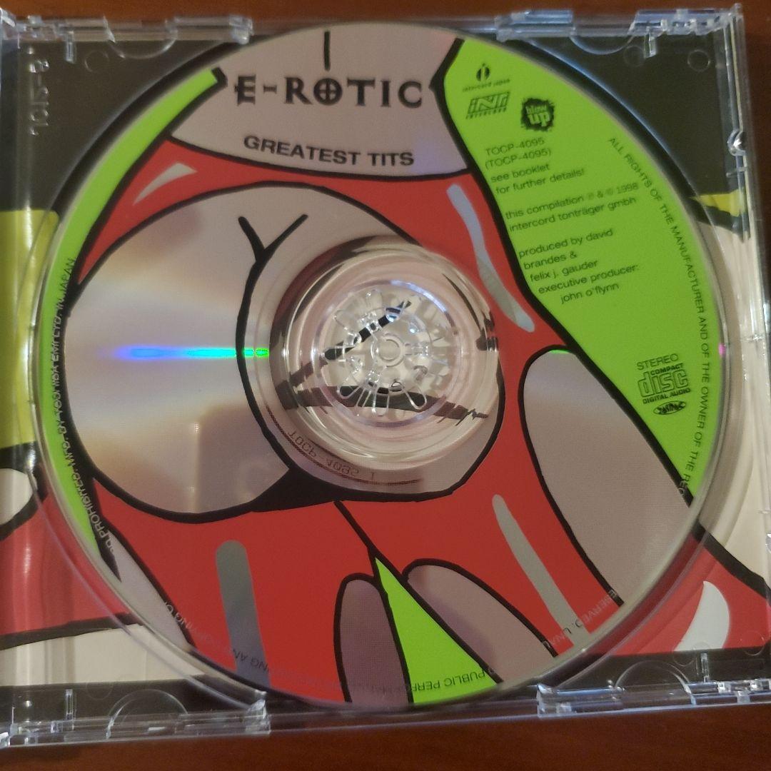 E-Rotic - Greatest Tits CD Japan Press 18 Tracks Includes 4 Bonus Tracks