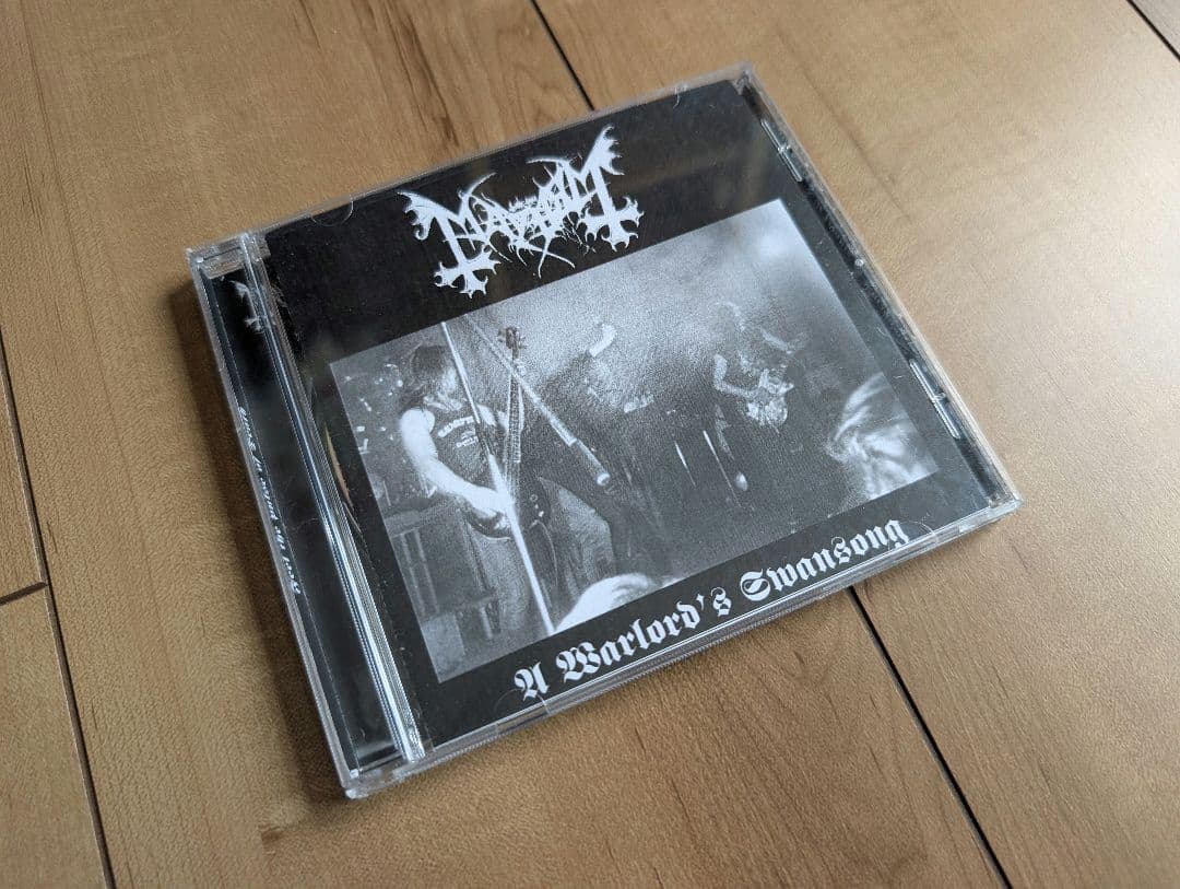 Mayhem A Warlord's Swansong CD Limited Edition 86/100 Black Metal Rarity