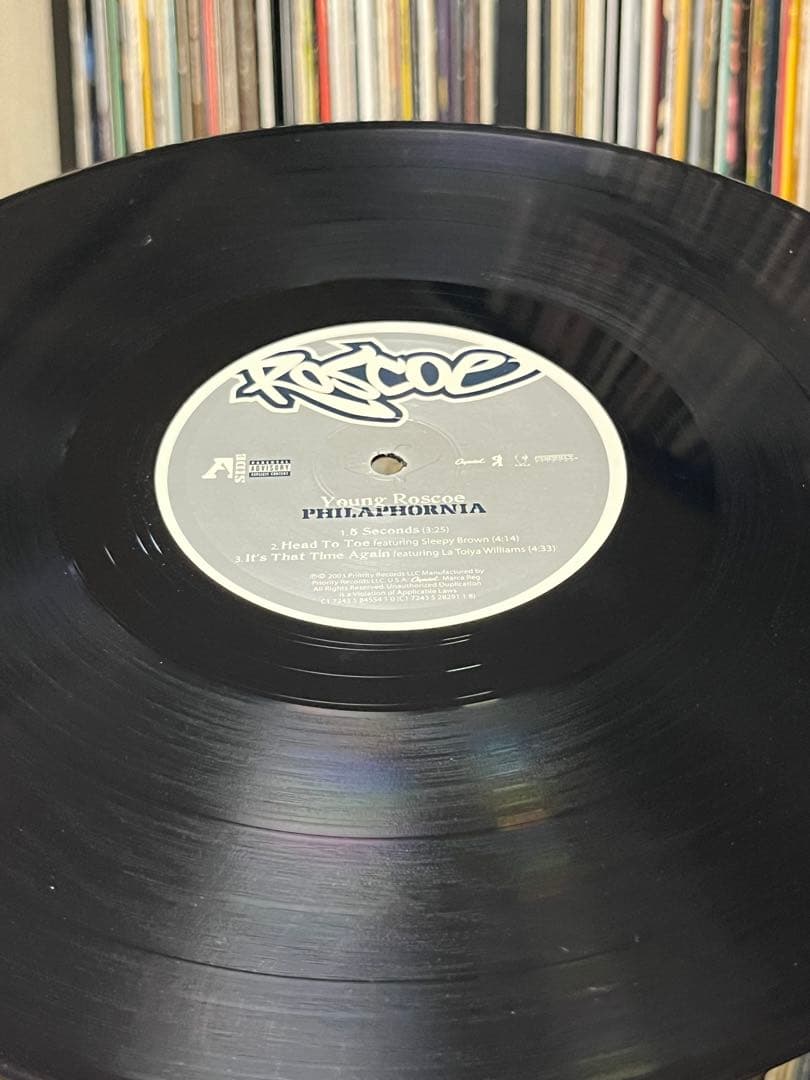Young Roscoe - Philaphornia 2LP 2003 US Original Hip Hop Vinyl Record