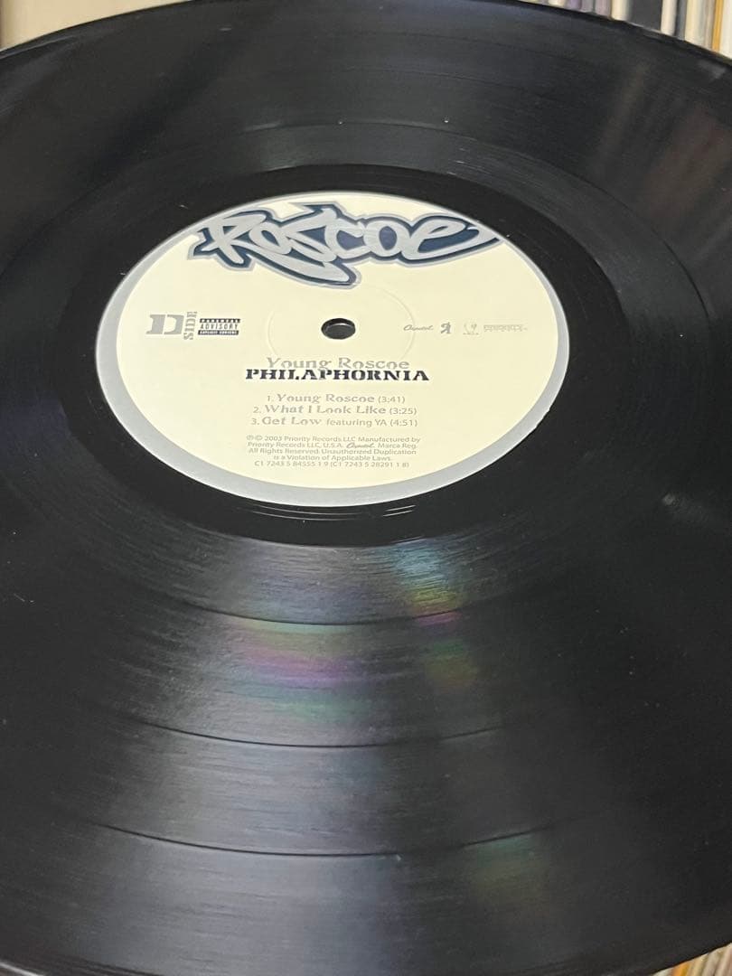 Young Roscoe - Philaphornia 2LP 2003 US Original Hip Hop Vinyl Record