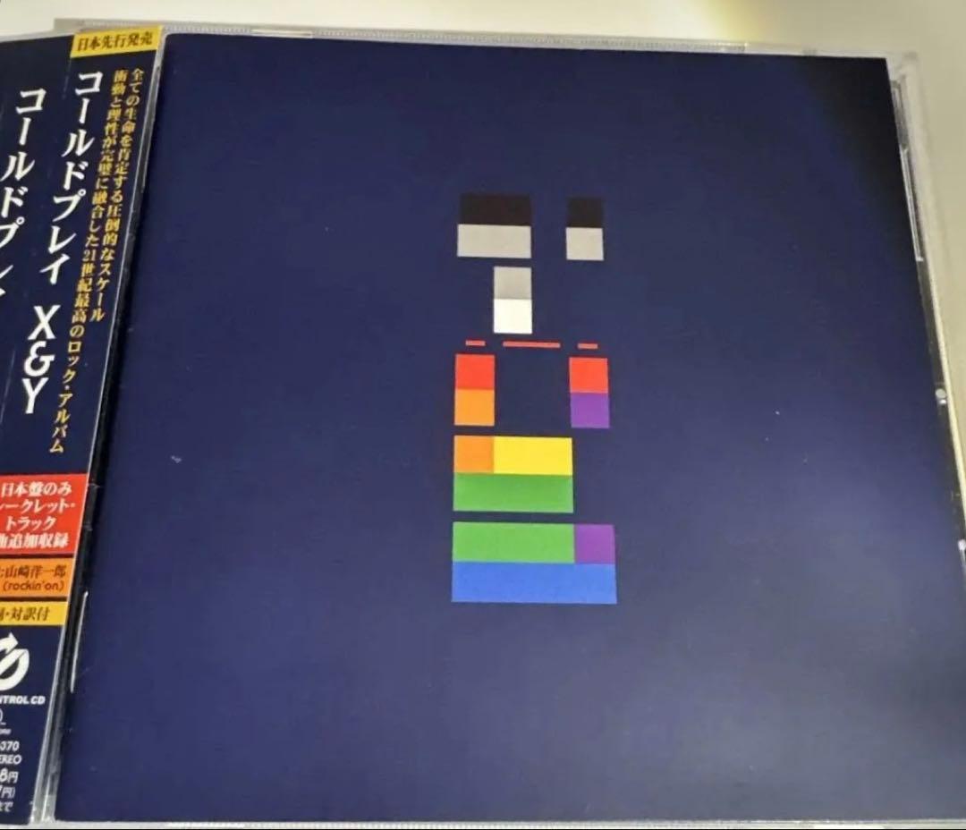 Coldplay X&Y CD Japan Press with OBI 2005 Limited Edition Bonus Tracks J-Rock