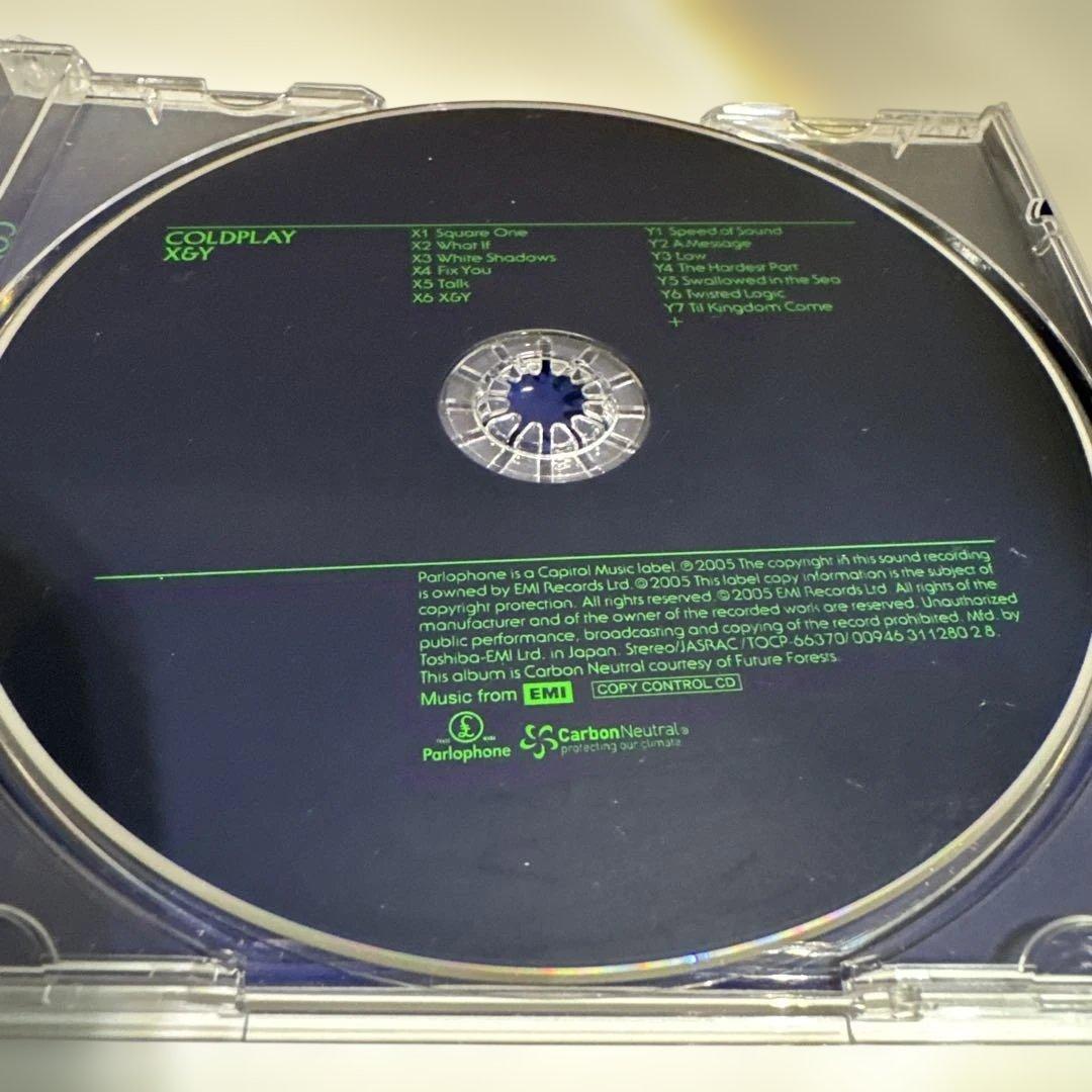 Coldplay X&Y CD Japan Press with OBI 2005 Limited Edition Bonus Tracks J-Rock