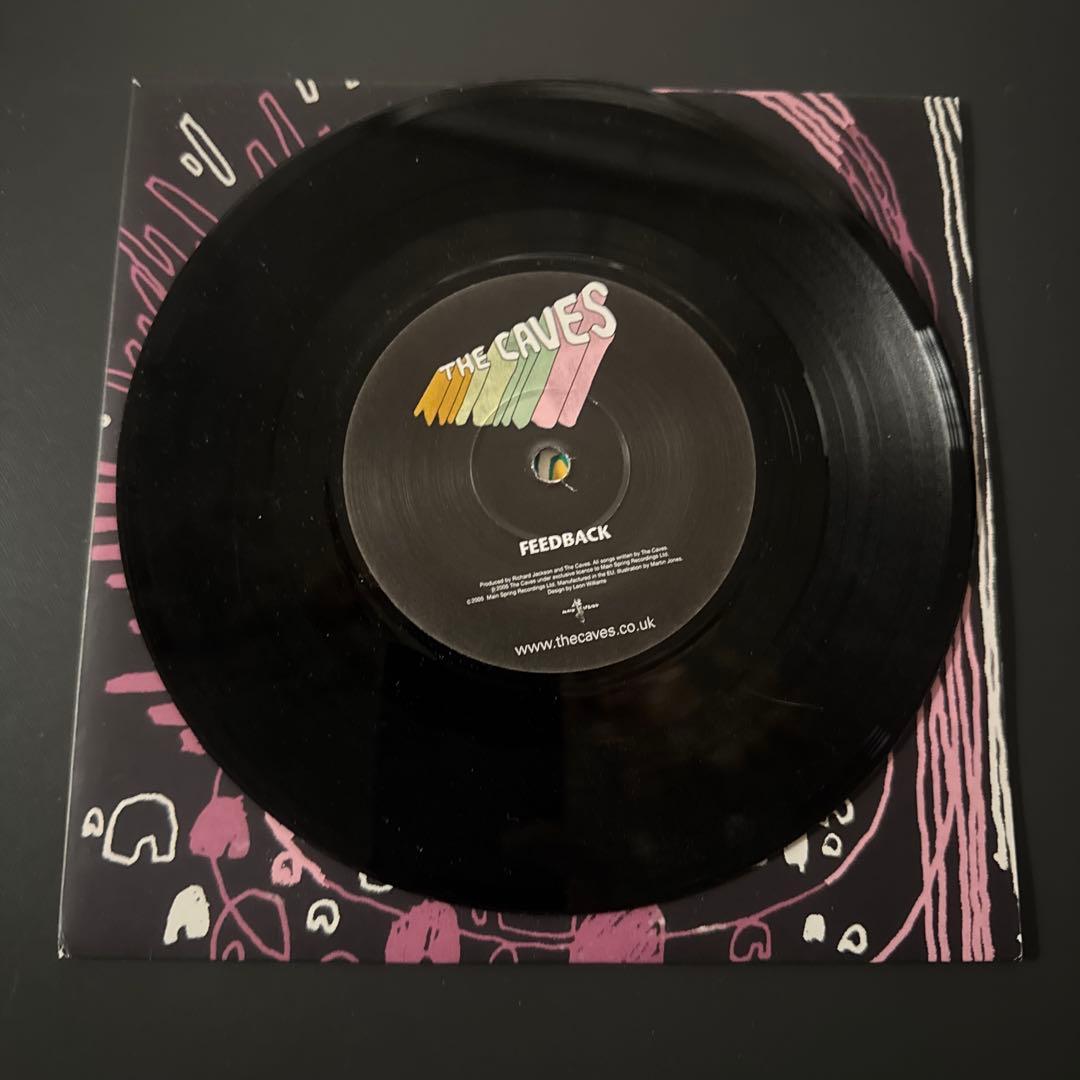 The Caves - Polymorphic Light Eruption 7" Vinyl Single UK Indie Rock