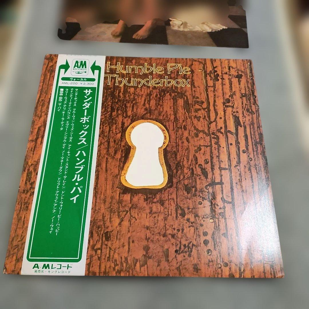Humble Pie - Thunderbox LP 1974 Japan Original A&M Gimmick Cover Obi Vinyl