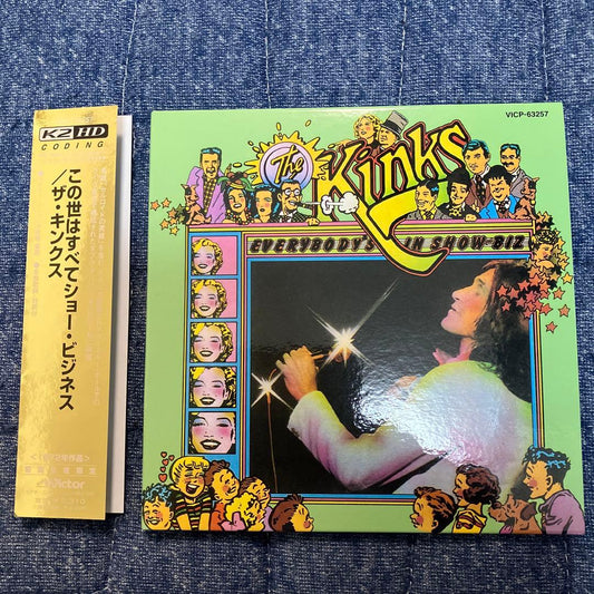 The Kinks Everybody's in Show-Biz CD Remastered Paper Sleeve Used | Japansoundstore