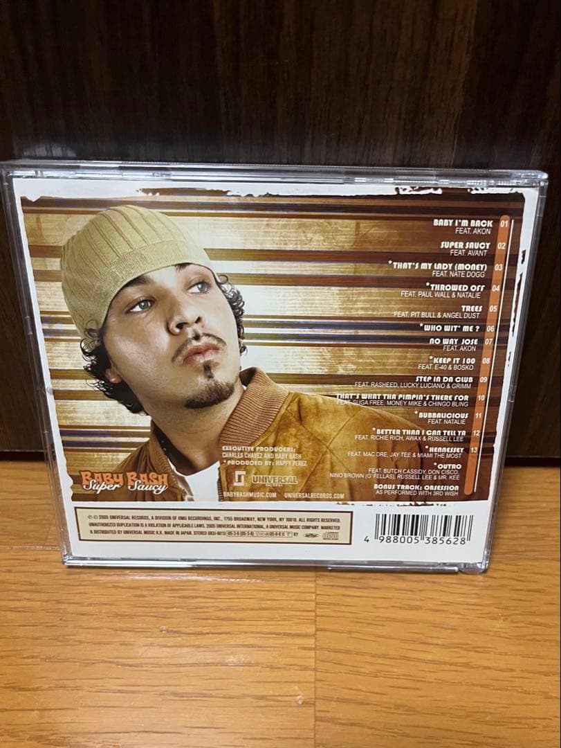 Baby Bash - Super Saucy CD Japan Press with OBI Limited Edition Hip Hop