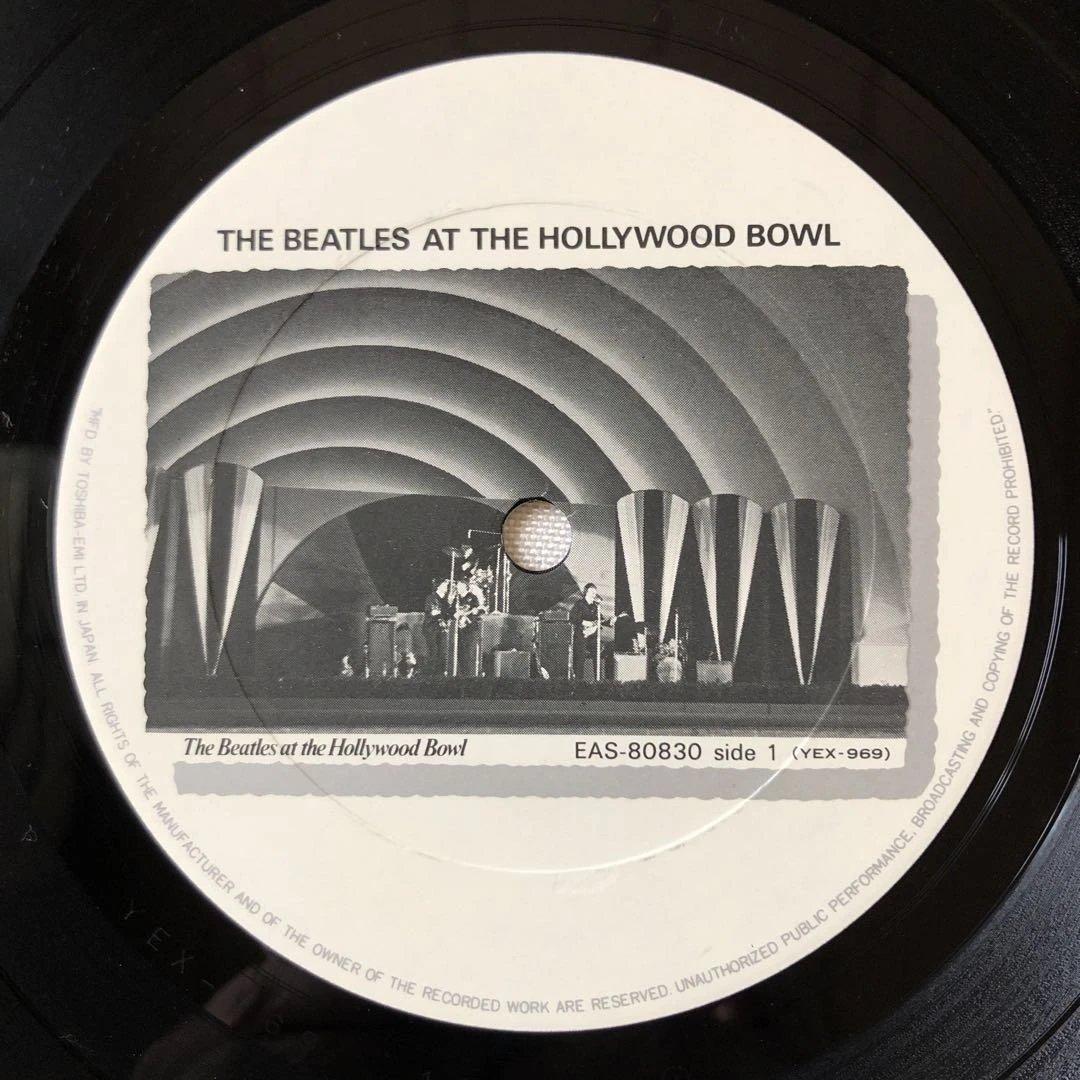 The Beatles - At The Hollywood Bowl Vinyl LP EAS-80830 Japan Obi Included