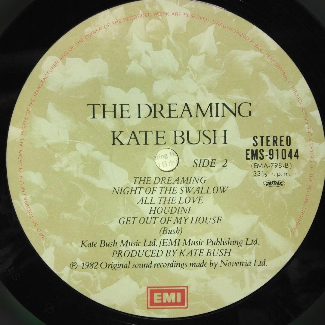 Kate Bush - The Dreaming LP 1982 Japan Vinyl Record Original Art Pop
