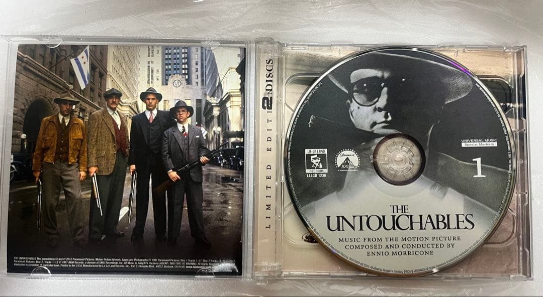 Ennio Morricone THE UNTOUCHABLES Limited Edition 2-CD Set, Music, Used | Japansoundstore
