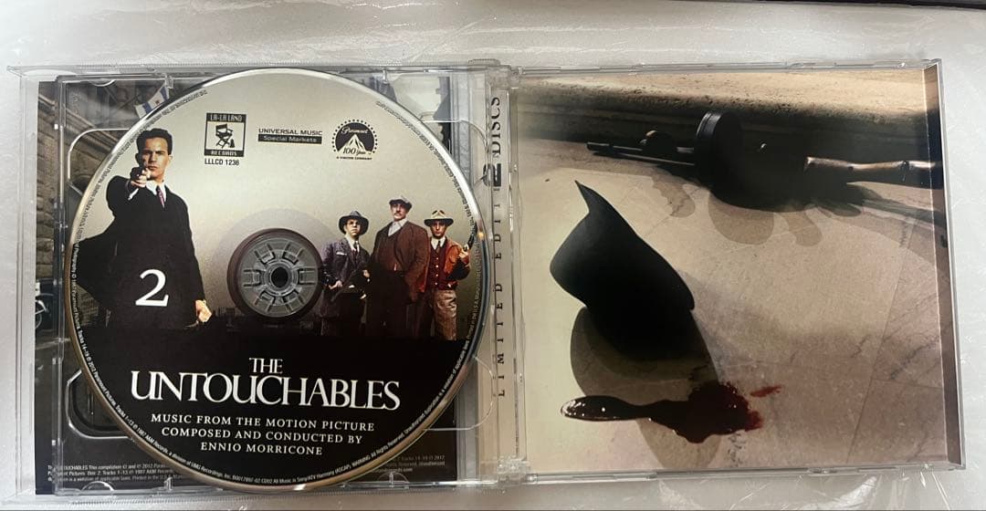 Ennio Morricone THE UNTOUCHABLES Limited Edition 2-CD Set, Music, Used | Japansoundstore