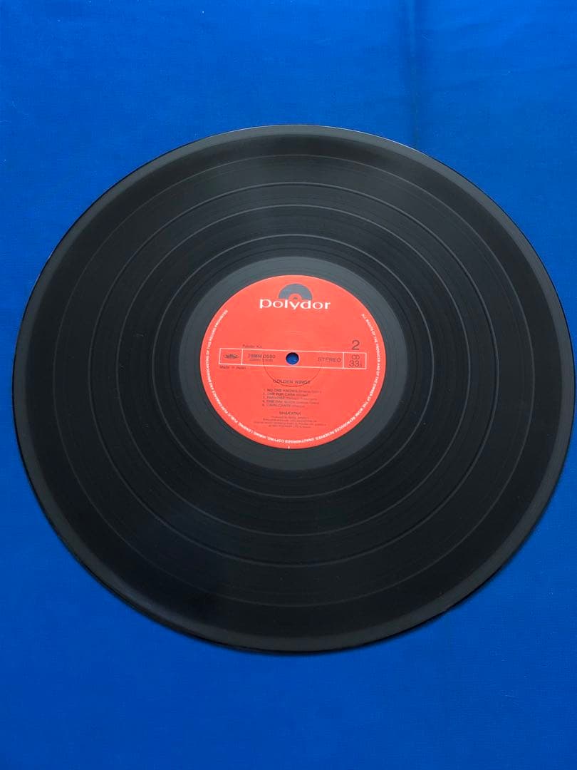 Shakatak Golden Wings Vinyl LP 1987 Japan 28MM0580 With Obi Strip City Pop Funk