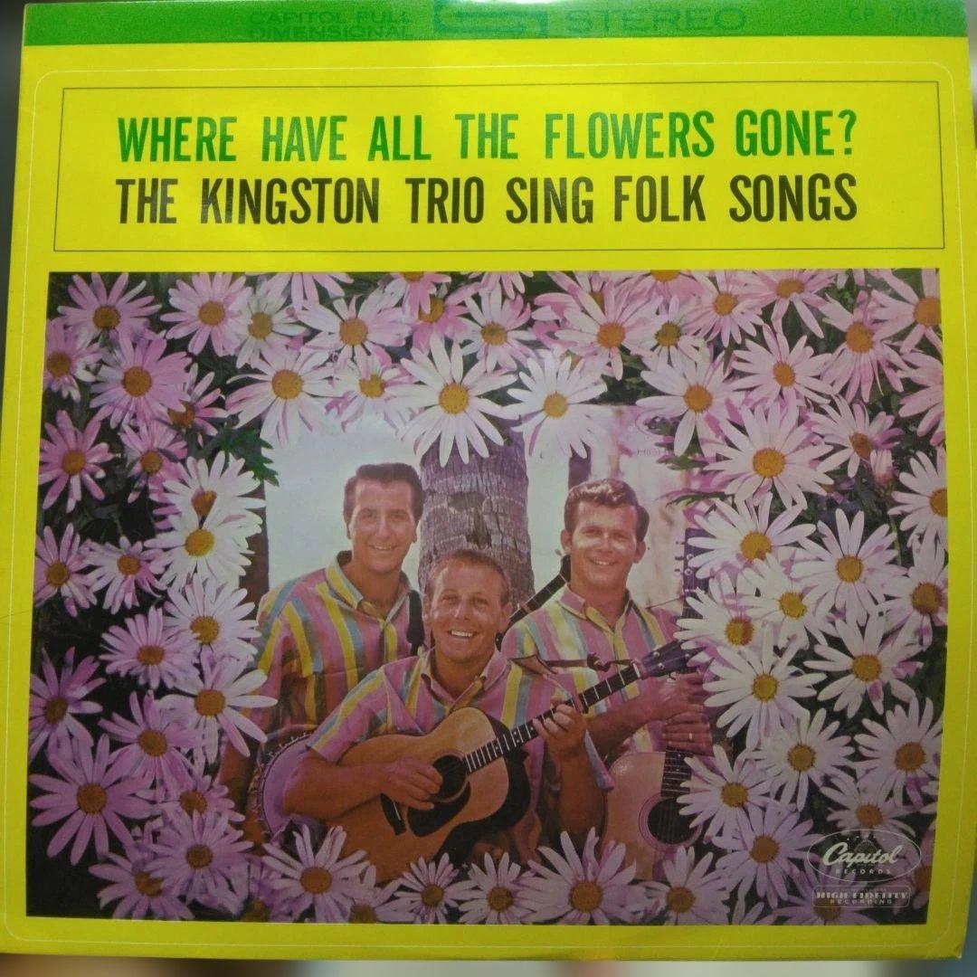 Kingston Trio - Where Have All The Flowers Gone? Rare Japan Red Vinyl LP 1964