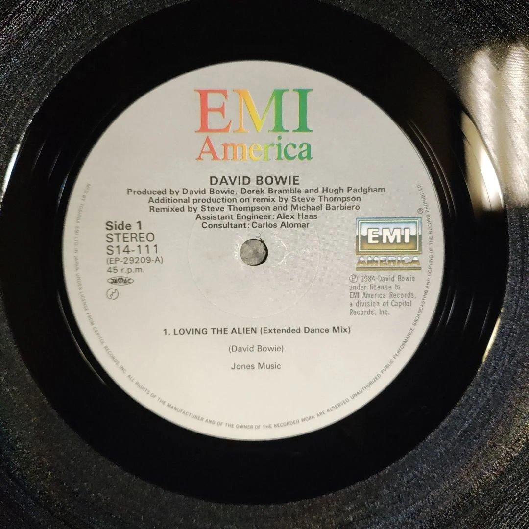 David Bowie Loving the Alien 12" Single Extended Mix Used VG+ | Japansoundstore