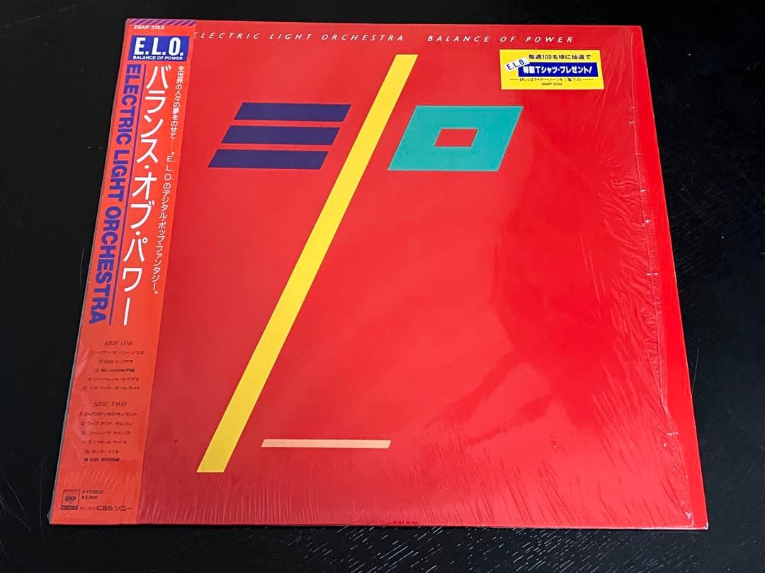 Electric Light Orchestra Balance of Power Japan LP Obi Shrink & Insert Excellent | Japansoundstore