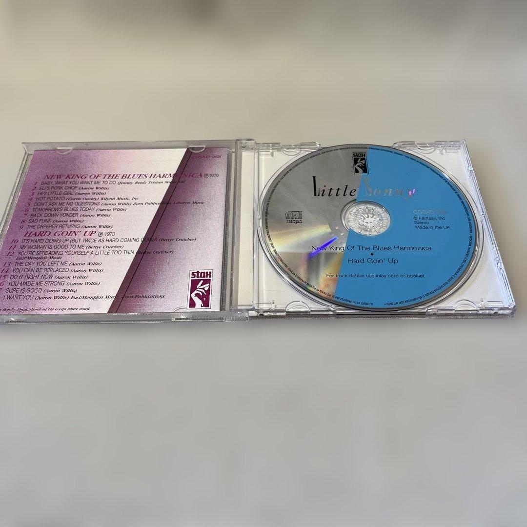 Little Sonny - King Of Blues Harmonica / Hard Goin' Up CD 2-in-1 Japan Press