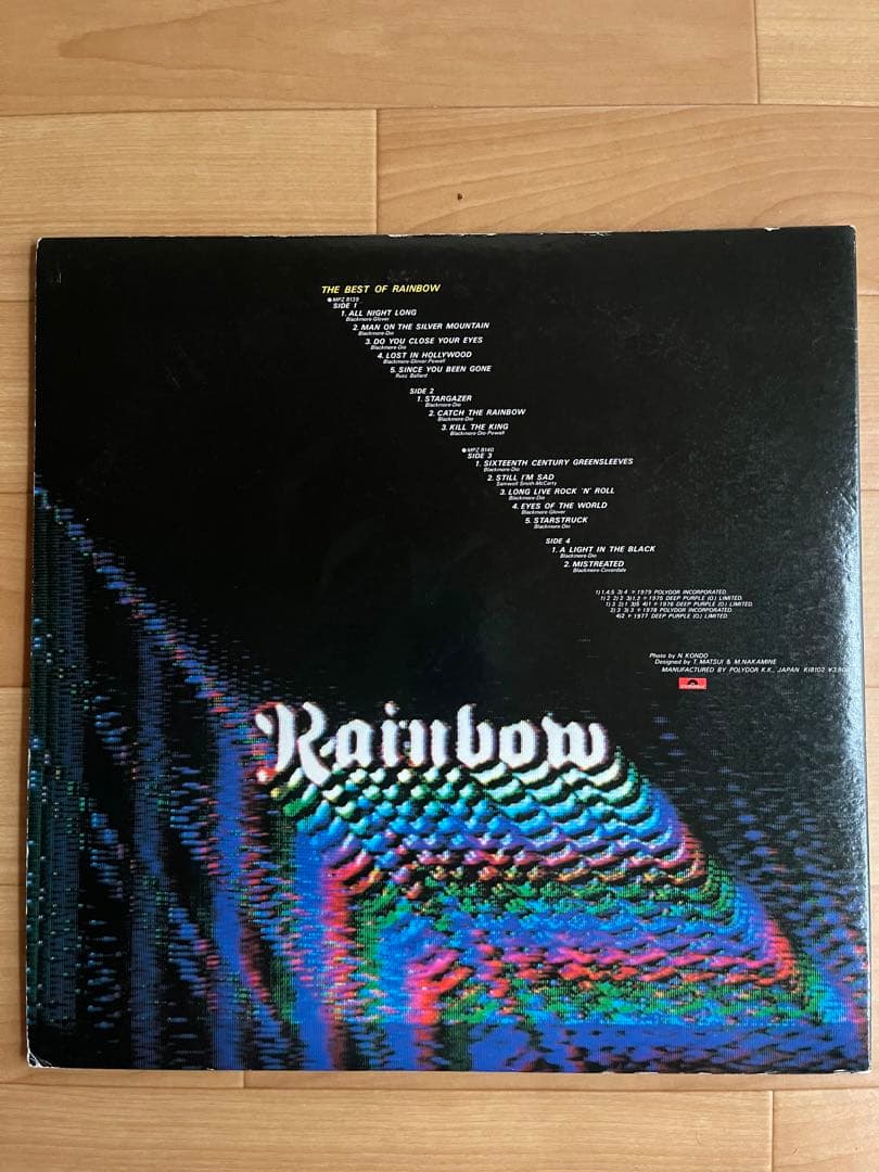Rainbow - The Best Of Rainbow 2LP 1980 Japan Gatefold Vinyl Comp w/ OBI