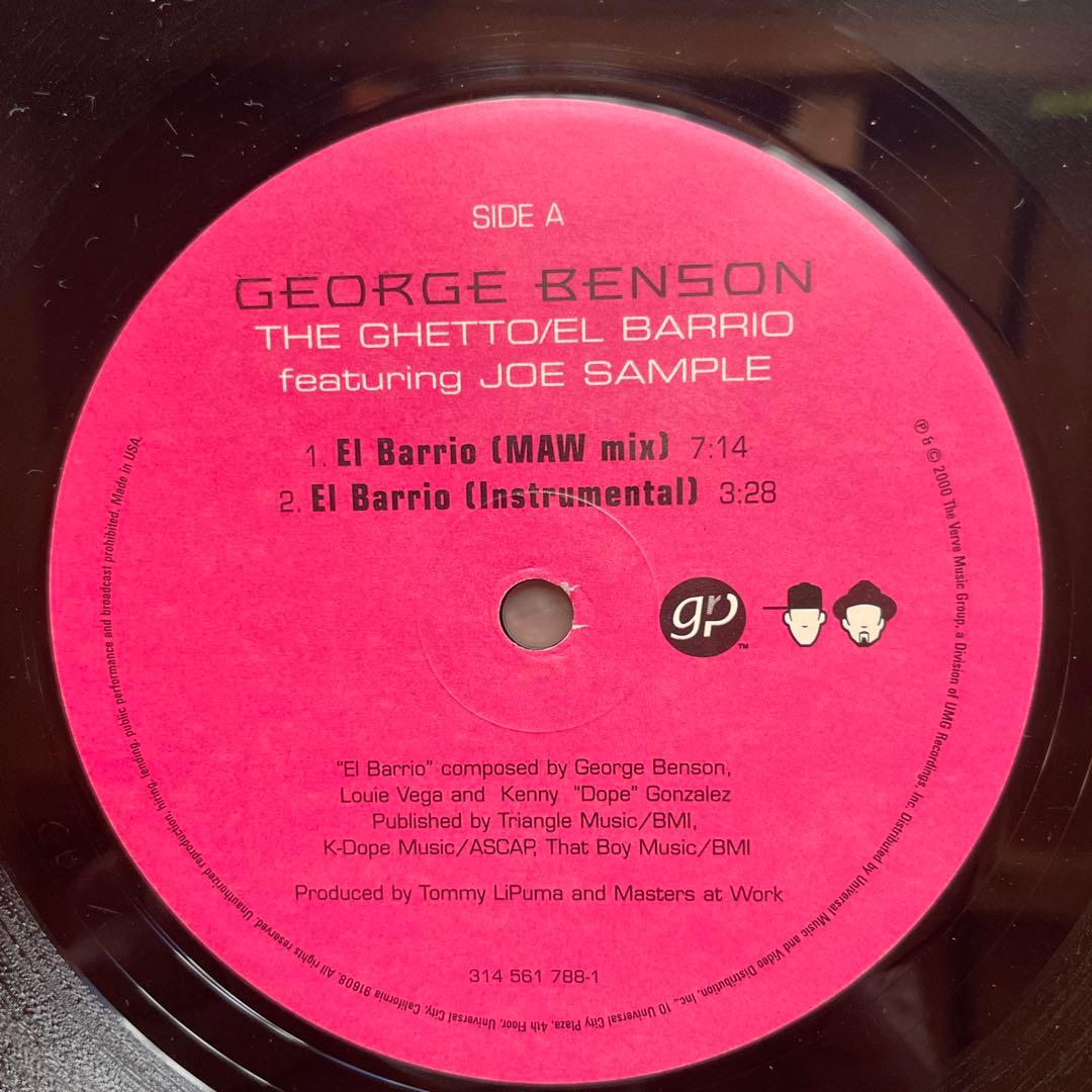 George Benson - The Ghetto / El Barrio 12" Single (2000) feat. Joe Sample