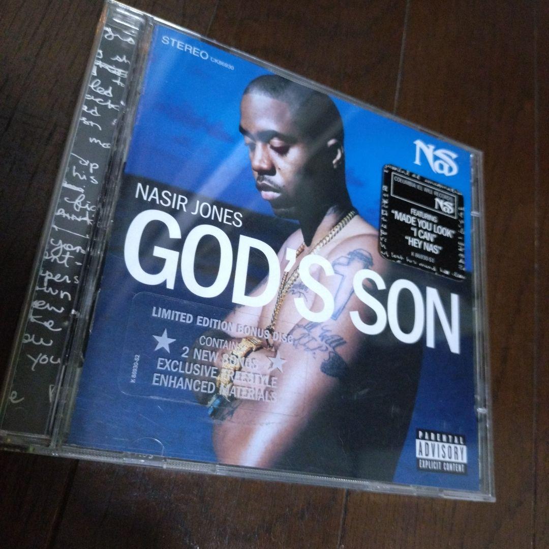 Nas - God's Son 2CD Limited Edition Bonus Disc Set Hip Hop Nasir Jones 2002
