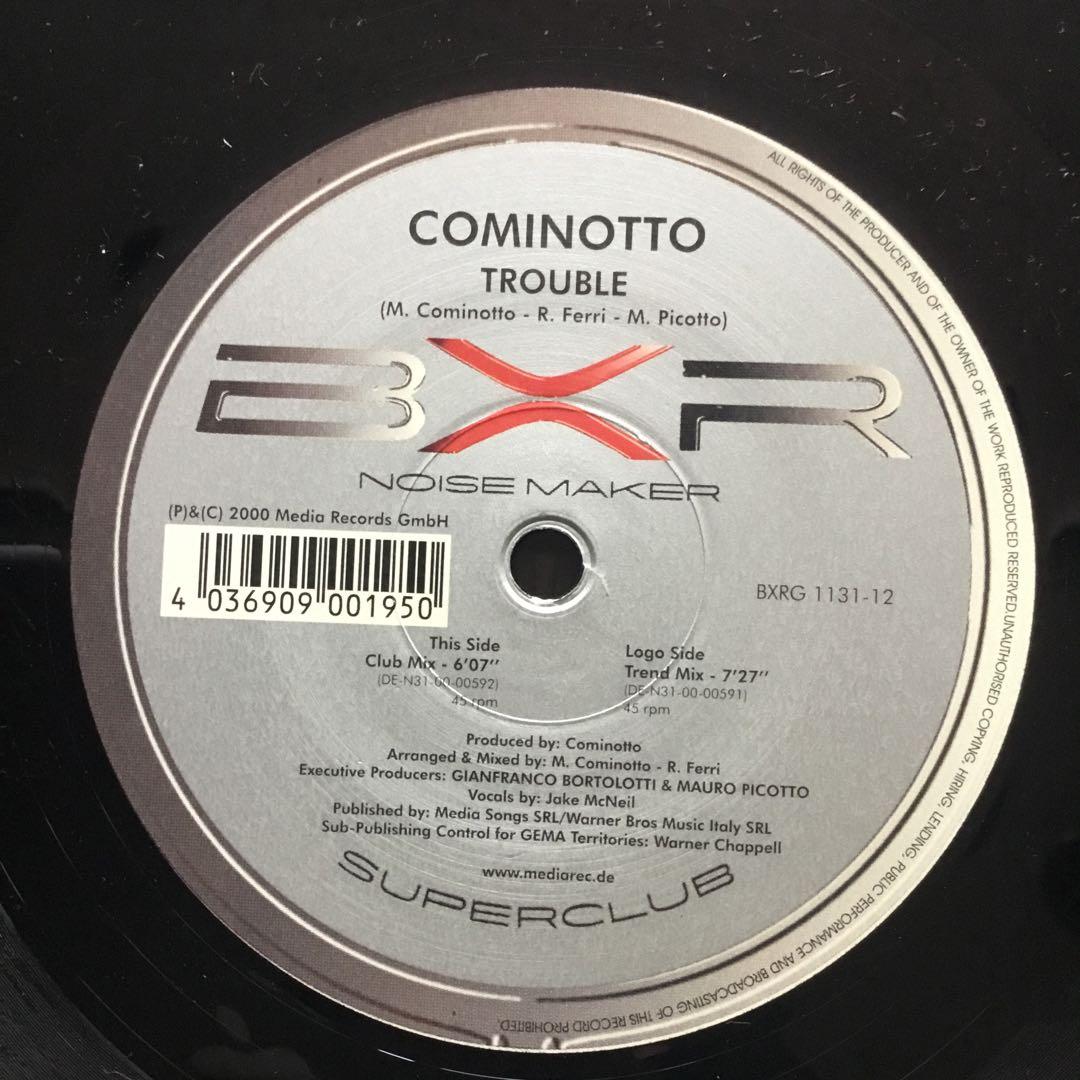 Western Music LP Record COMINOTTO TROUBLE, Slightly Used, Trends & Club Mixes | Japansoundstore