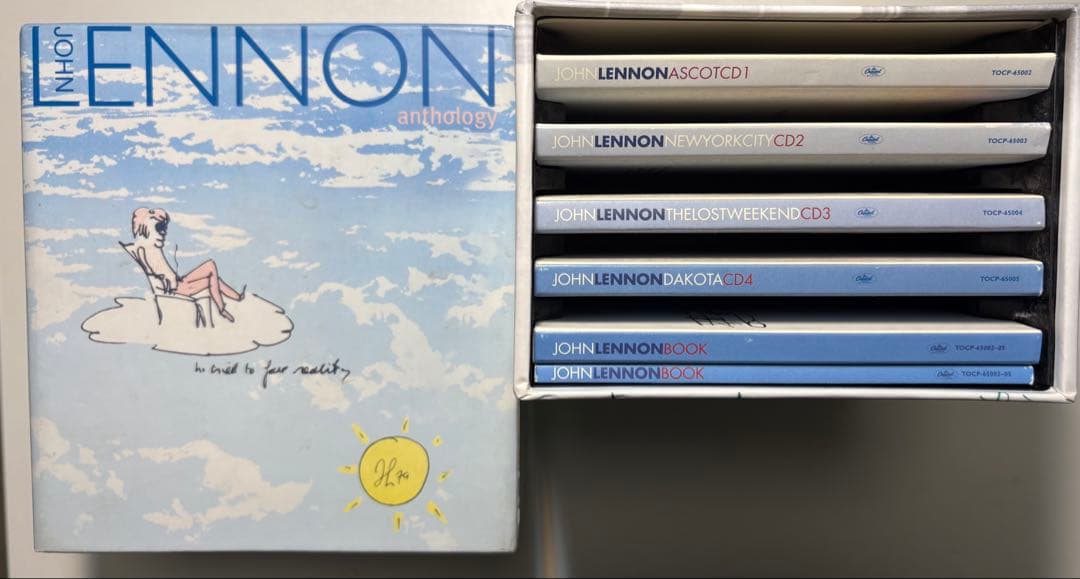 John Lennon - Anthology 4CD Box Set Japan Press 1998 Limited Edition