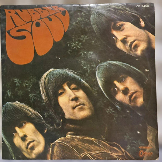The Beatles Rubber Soul Red Vinyl 33 RPM Stereo Used | Japansoundstore