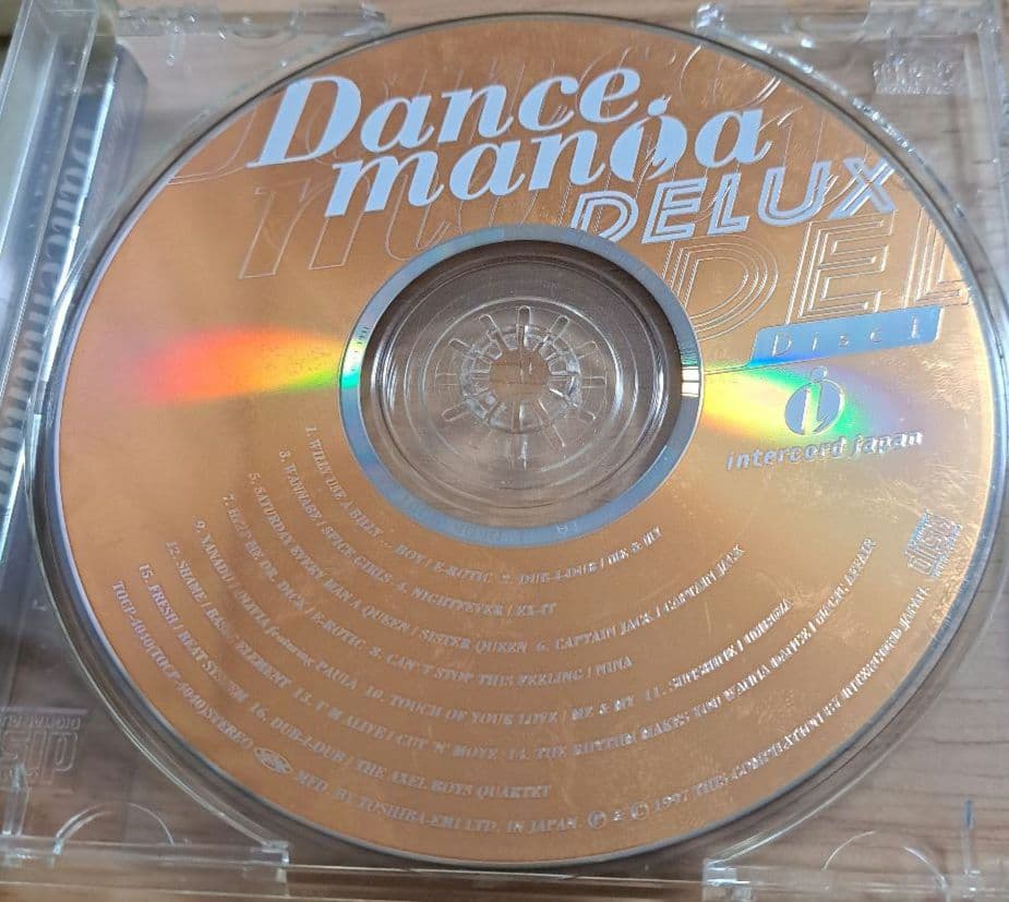 Dancemania DELUXE Japan Press 2CD + 8cm CD Limited Edition 1997 Dance Eurobeat