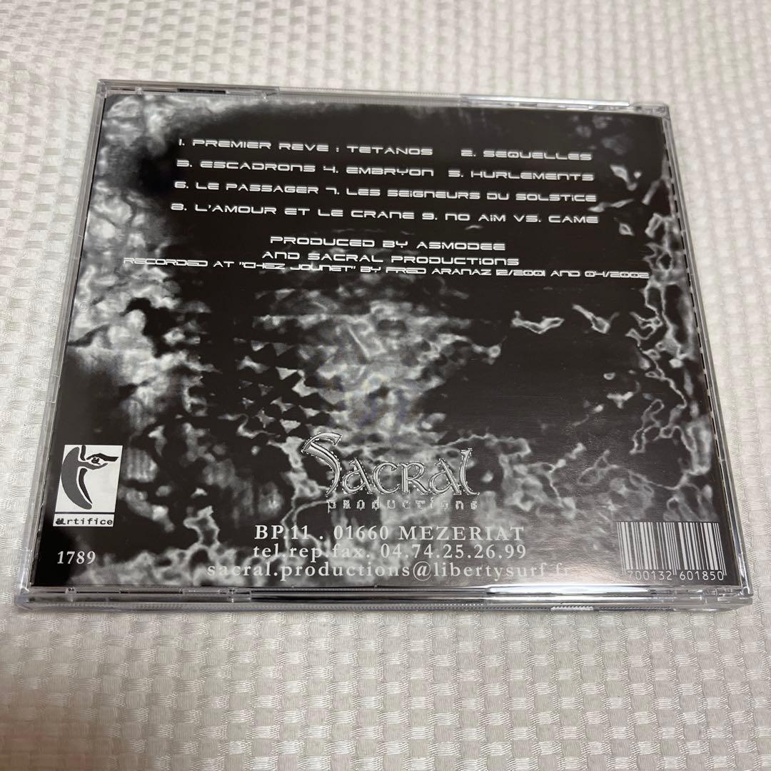 Asmodee - Symptomes de Ruine CD French Black Metal 1789 Limited Edition