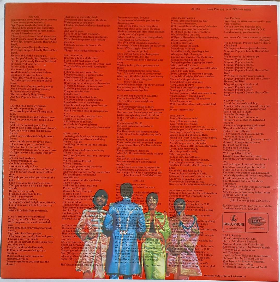 The Beatles - Sgt. Pepper's Lonely Hearts Club Band - UK Original Vinyl LP