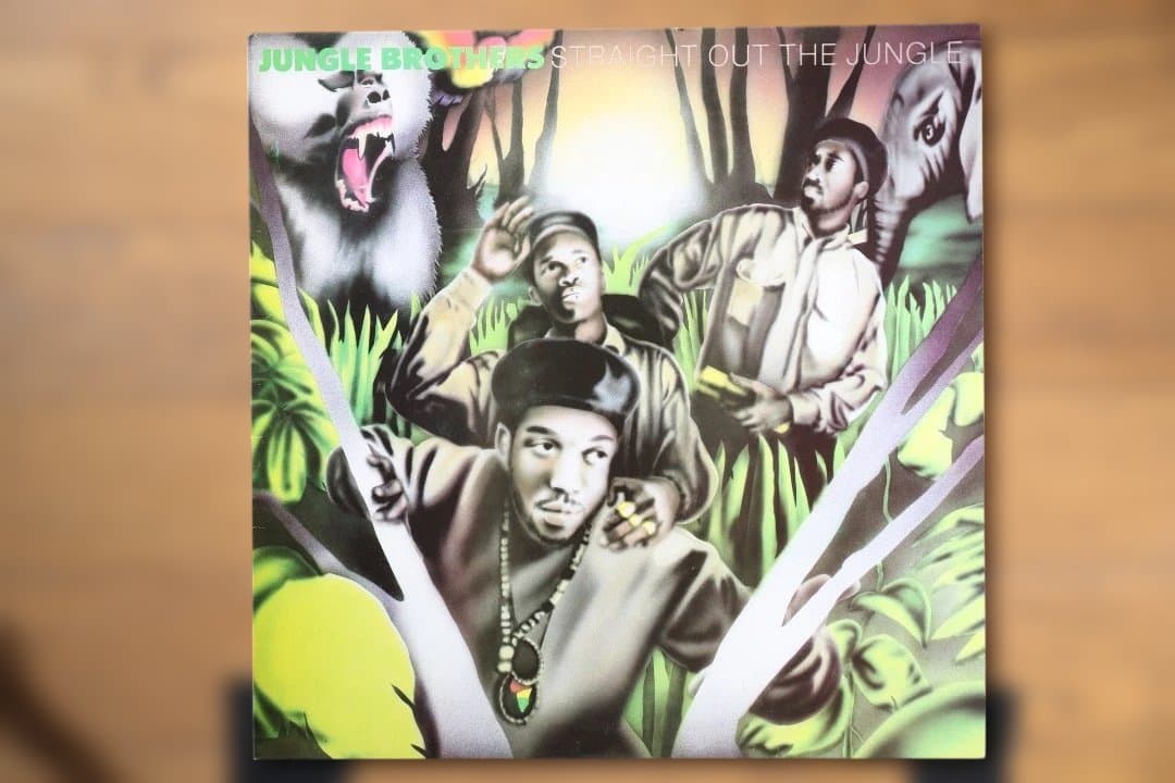 Jungle Brothers - Straight Out The Jungle Vinyl LP German Pressing ZYX Records