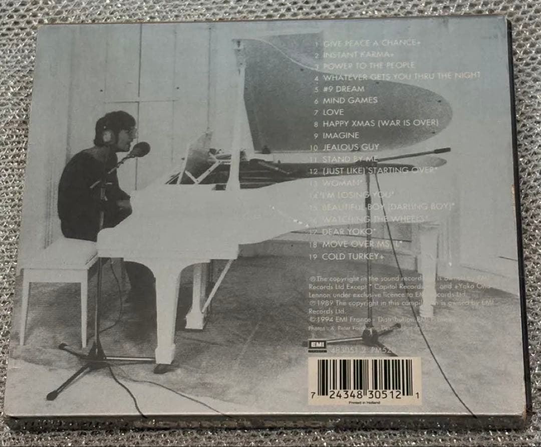 John Lennon The John Lennon Collection CD 19-Track Compilation Import