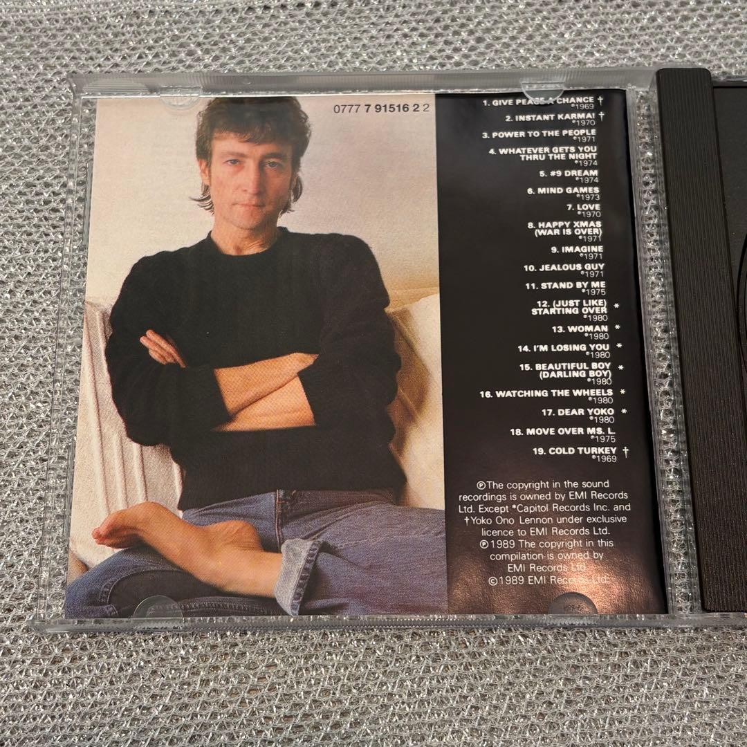 John Lennon The John Lennon Collection CD 19-Track Compilation Import