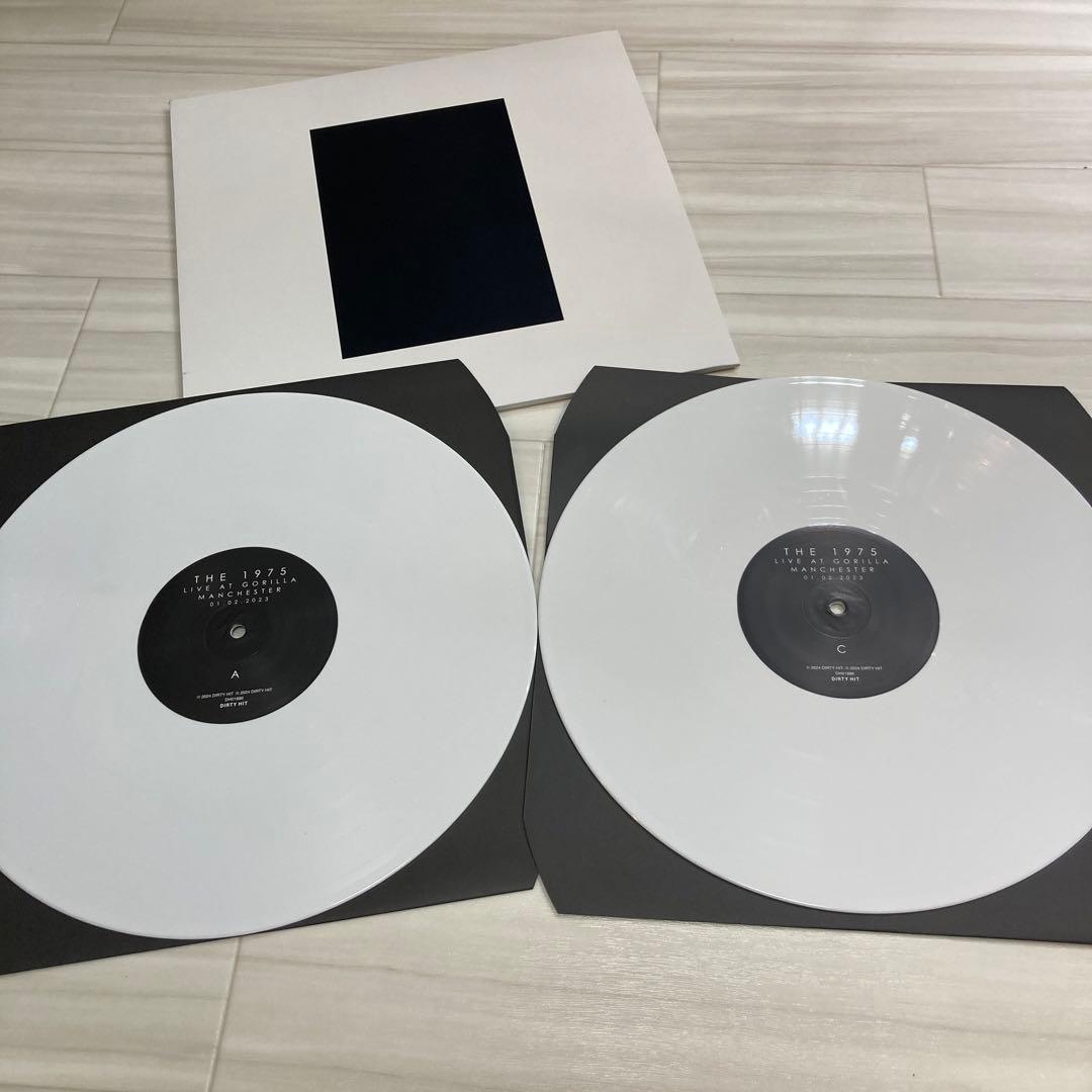 The 1975 Live at Gorilla 2LP White Vinyl Record RSD 2024 Exclusive Dirty Hit