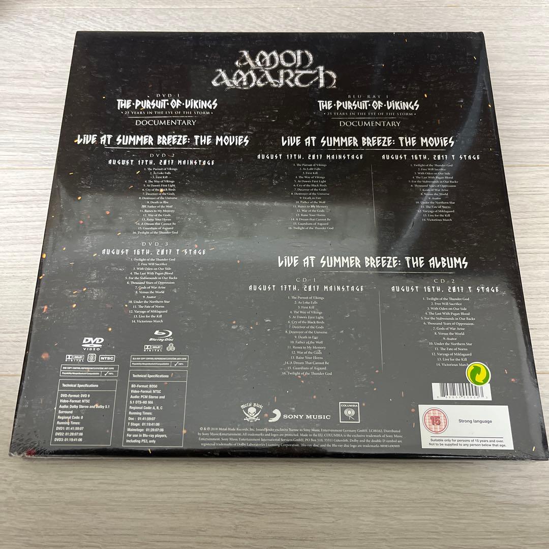 Amon Amarth Live DVD Blu-ray Special Edition Viking Metal Rare Near Mint | Japansoundstore
