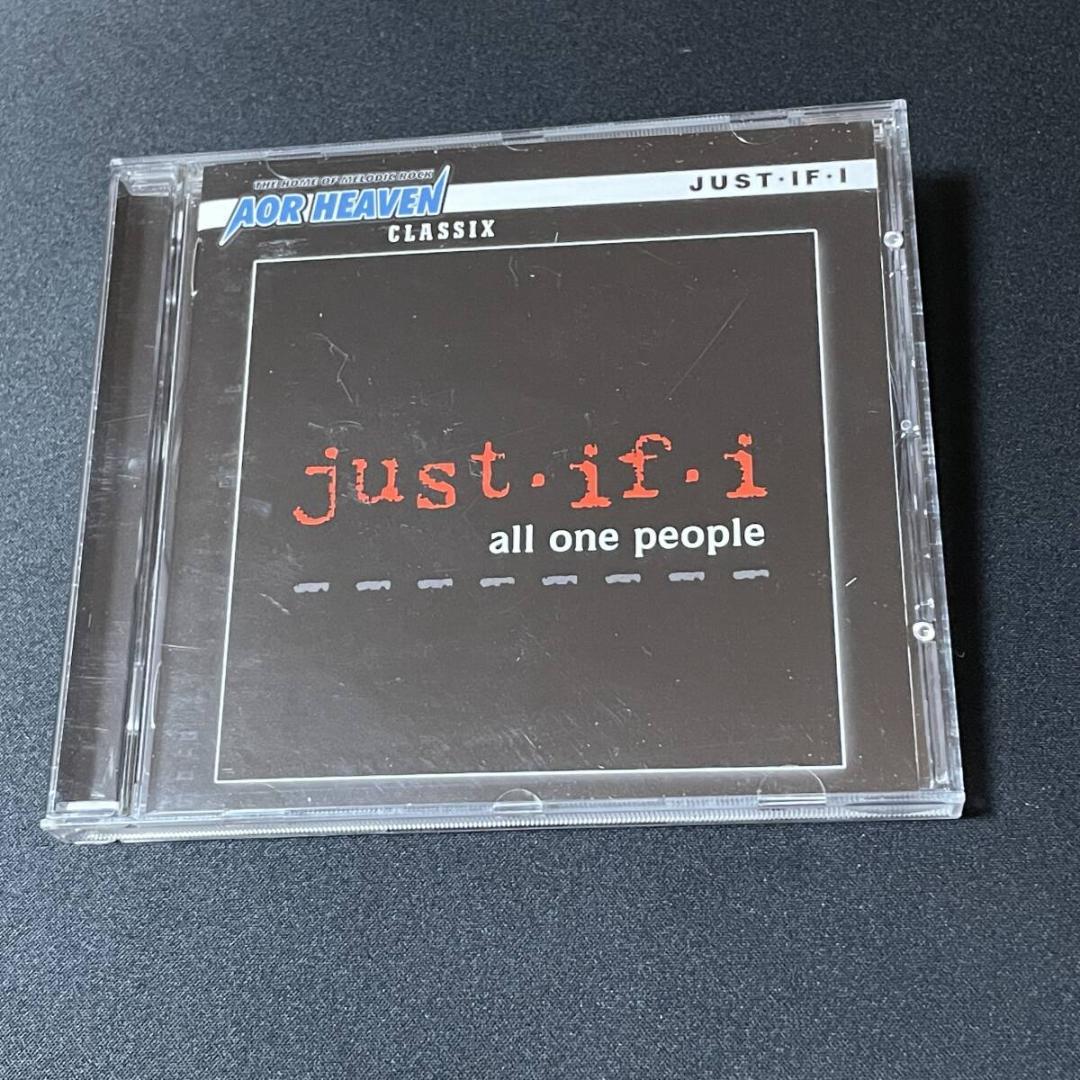 Just.if.i - All One People CD AOR Heaven Classix Remaster Melodic Rock