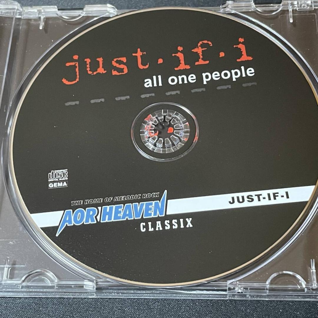 Just.if.i - All One People CD AOR Heaven Classix Remaster Melodic Rock