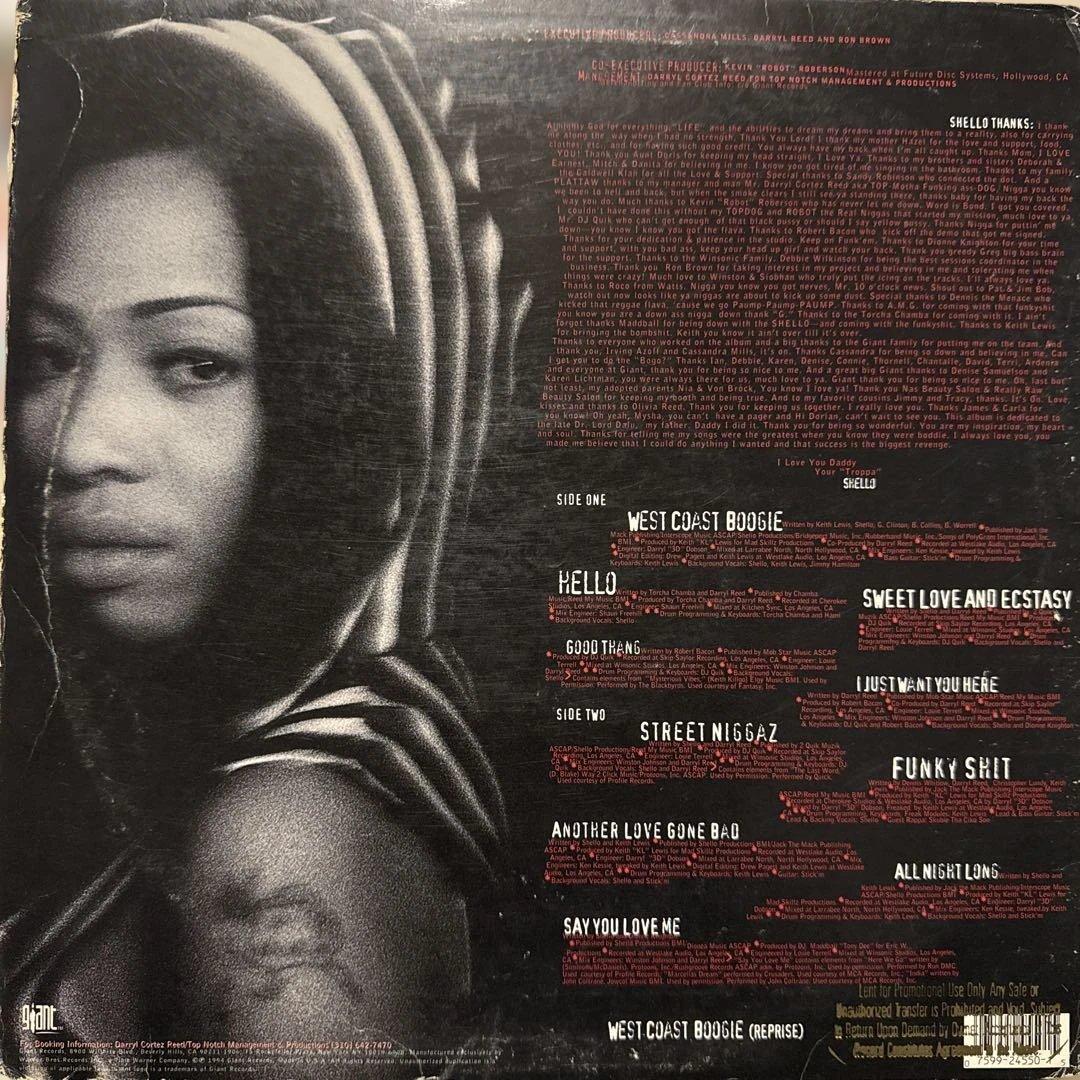 SHELLLO THE HOME-GIRL LP Record Black Used with Scratches | Japansoundstore