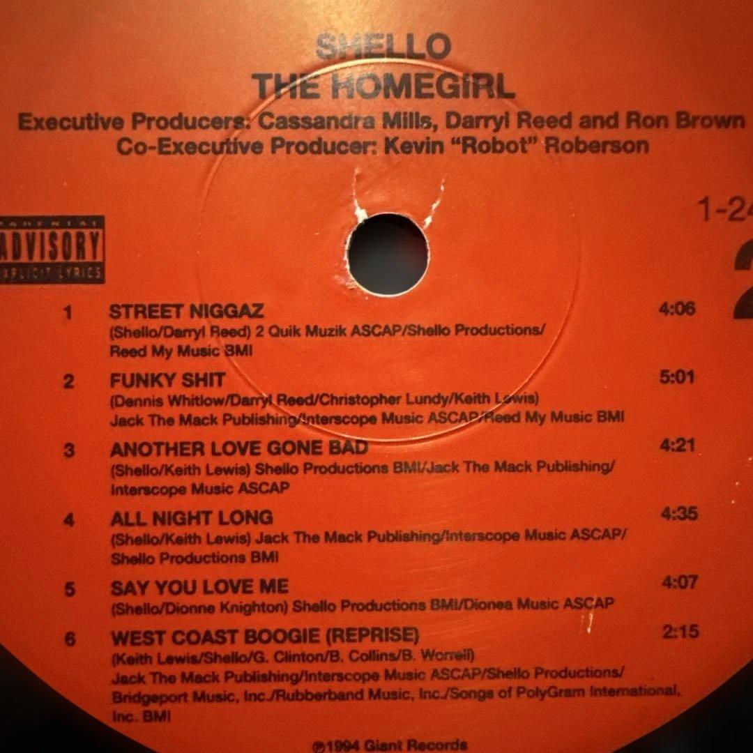 SHELLLO THE HOME-GIRL LP Record Black Used with Scratches | Japansoundstore