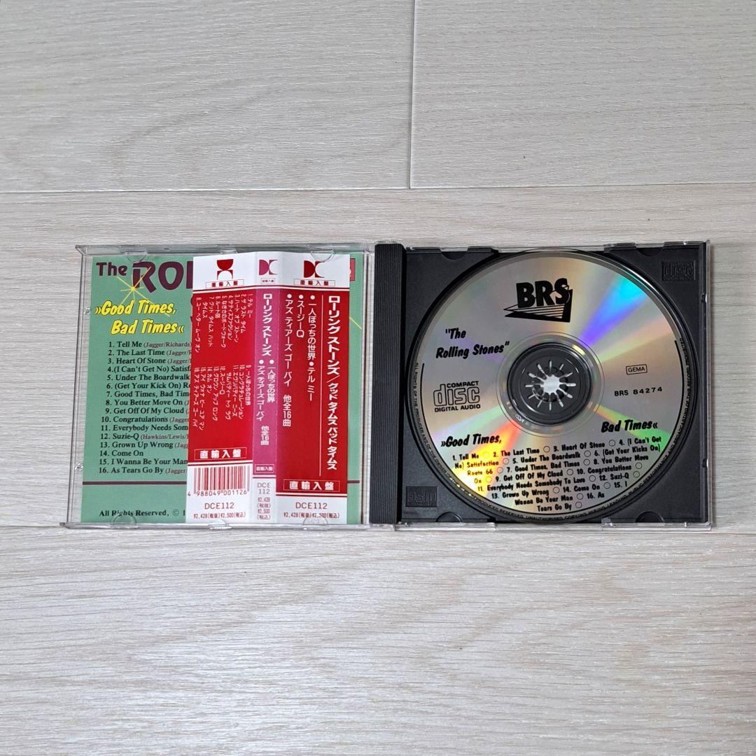 The Rolling Stones Good Times, Bad Times CD Japan Press 1992 with OBI Vol. 5