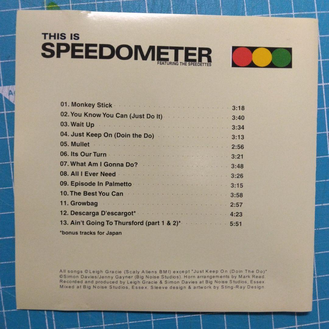 Speedmeter - This Is Speedmeter CD Japan Press w/ OBI, 2004 Deep Funk