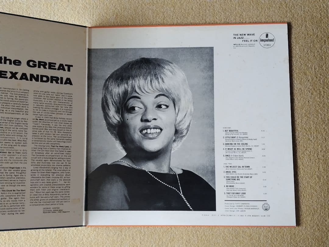 Lorez Alexandria - More of the Great LP Vinyl Japan Pressing Impulse YP-8596-AI