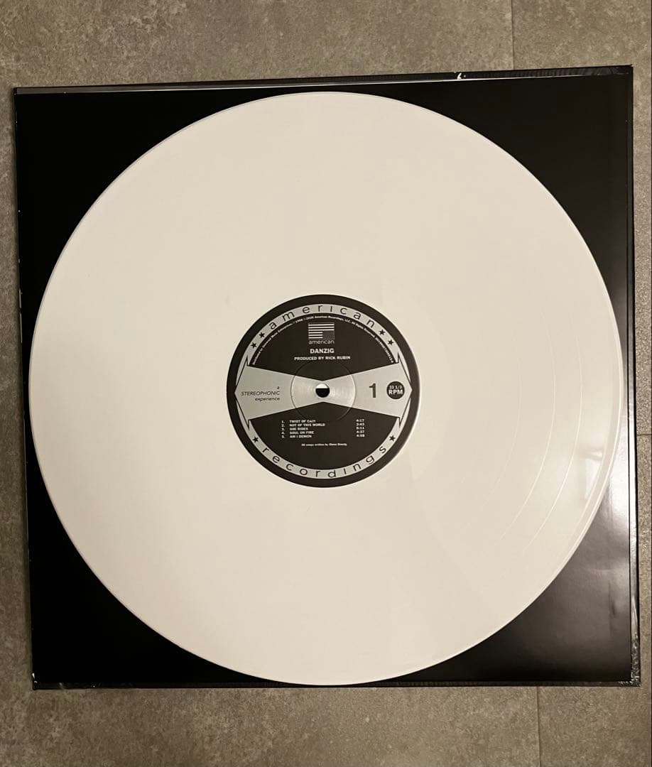 Danzig - Danzig LP Opaque White Vinyl RSD Essential Edition 1988 Debut Album