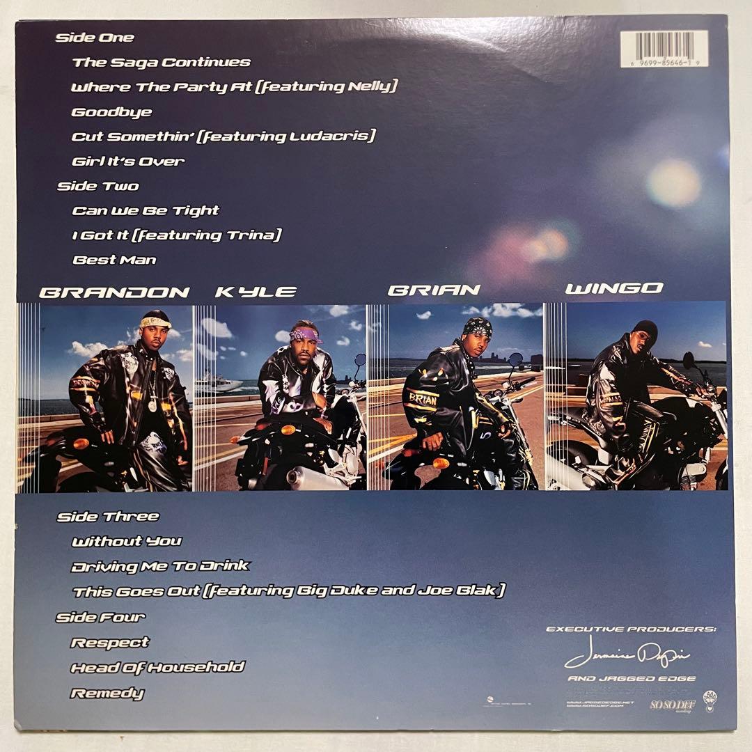 Jagged Edge - Jagged Little Thrill 2LP Vinyl 2001 R&B Hip Hop Classics