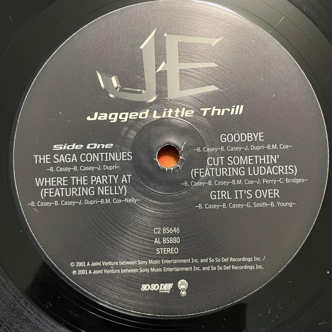 Jagged Edge - Jagged Little Thrill 2LP Vinyl 2001 R&B Hip Hop Classics